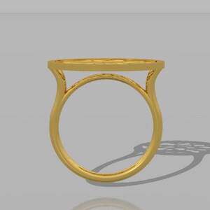 Dream Catcher Earrings in 14k Yellow Gold main image 1