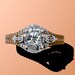 see more listings in the White Sapphire Ring  section