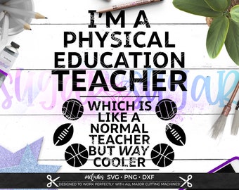Download Pe Teacher Svg Etsy