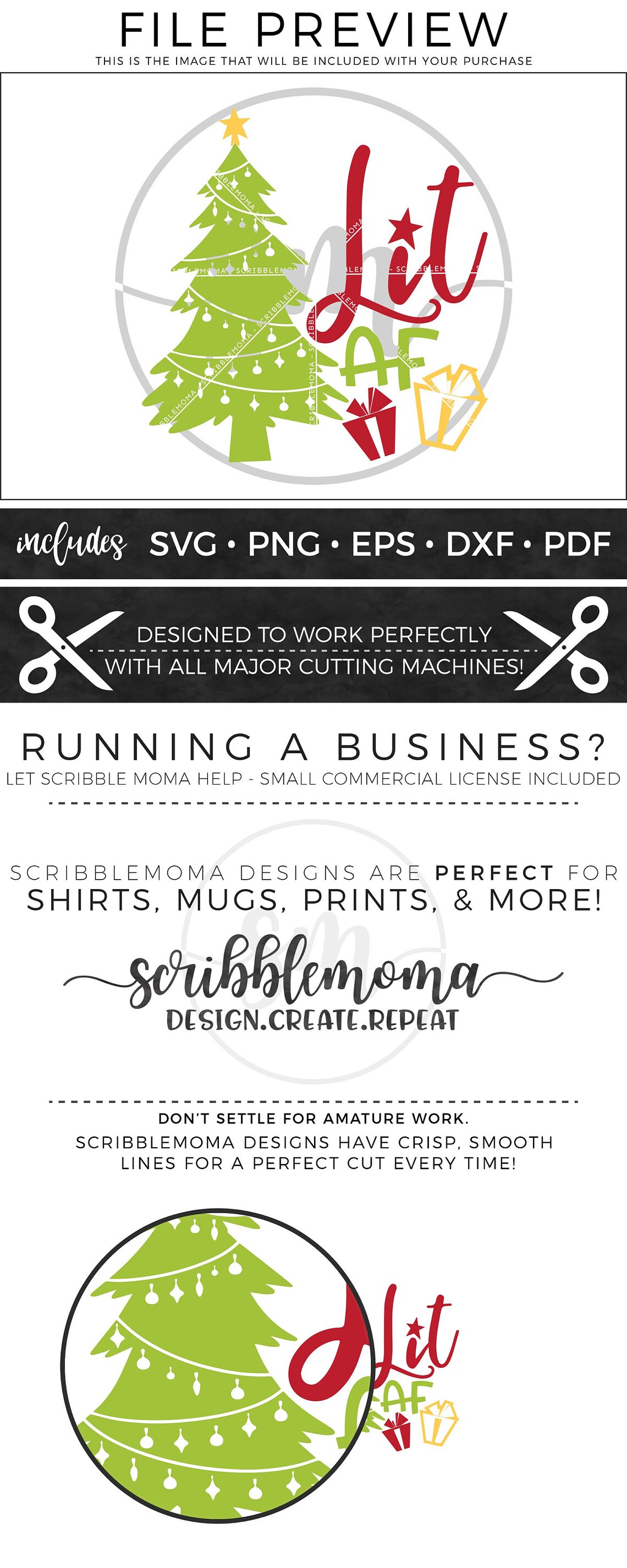 Funny Christmas svg Christmas Tree svg Files for Cricut Lit  Etsy