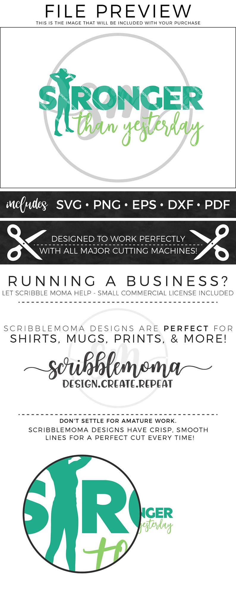 Download Stronger svg Mom Strong svg Exercise svg Files Fitness svg ...