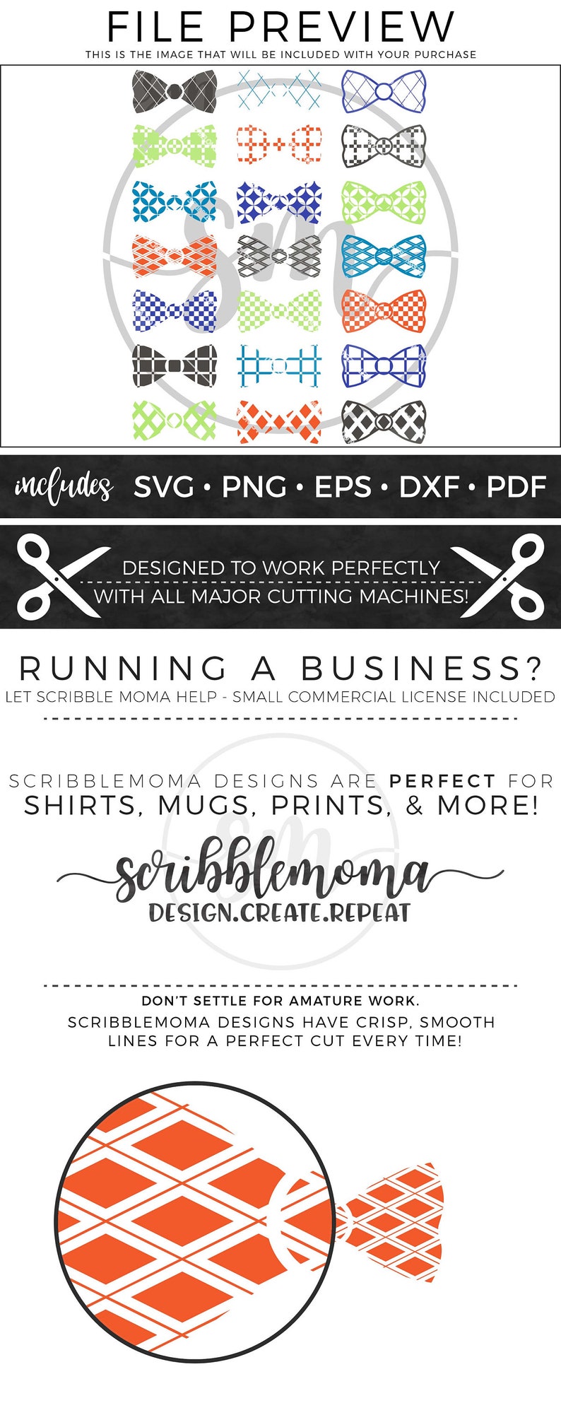 Download Bow Tie svg Files for Cricut Baby Boy svg Baby Bow Tie svg | Etsy