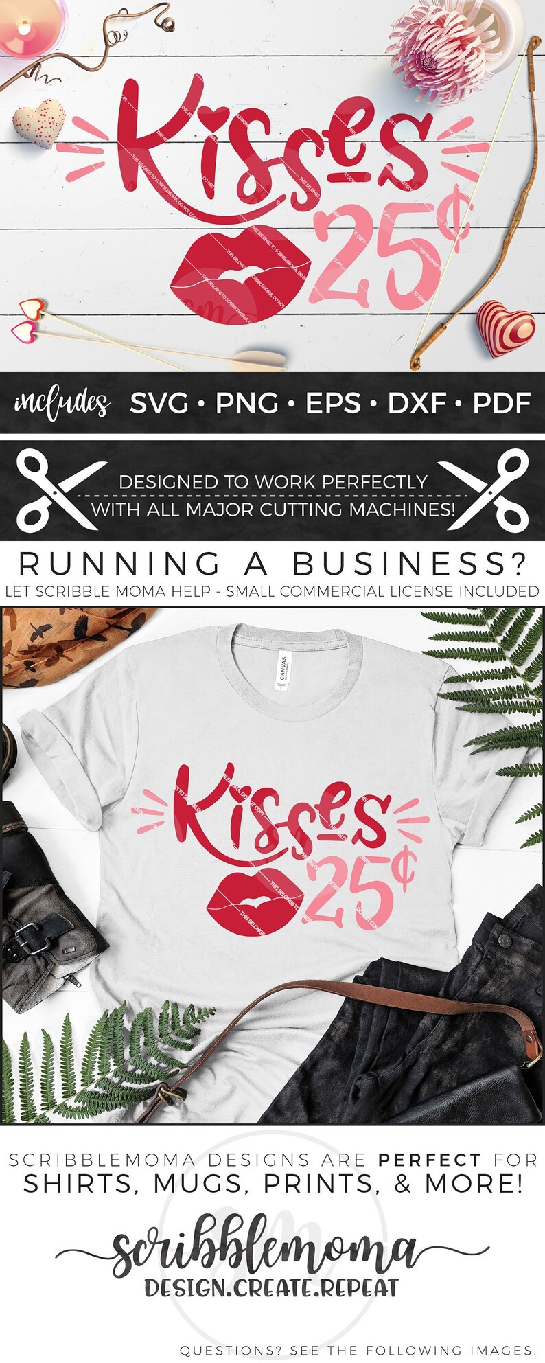 Download Valentines Day Girly Svg - Layered SVG Cut File