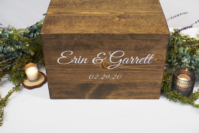 Card Box With Lock Wedding Card Box Wedding Locked Box Etsy