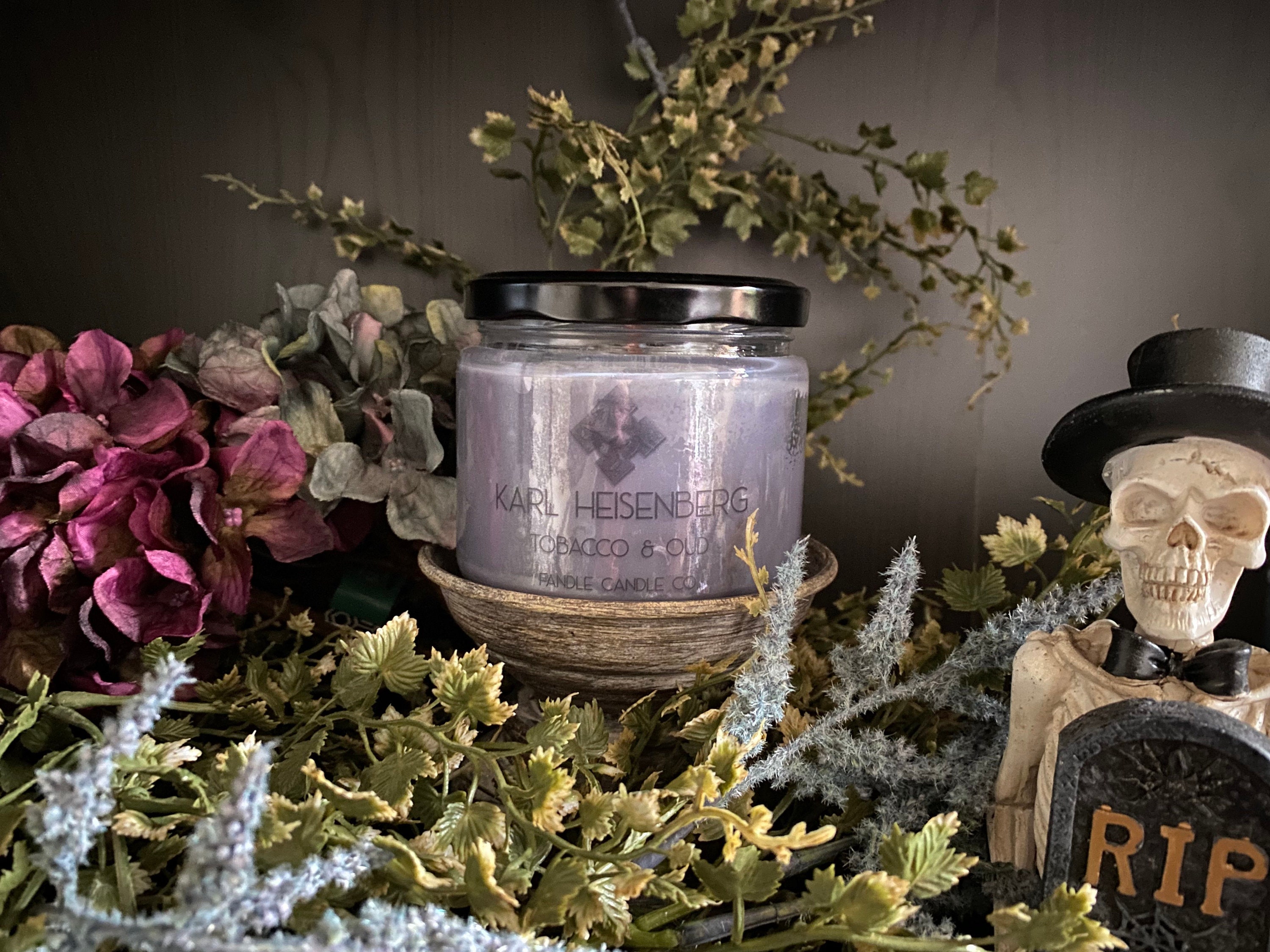 Karl Heisenberg - Resident Evil Village inspired candle - oud and tob…