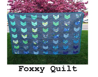 Foxxy Quilt Pattern - Fox Pattern Co.