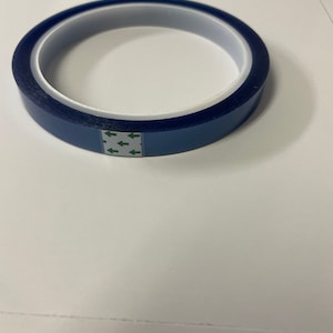 20mm x33m Blue Heat Tape High Temperature Heat Resistant Tape Heat Transfer  Tape for DIY Heat