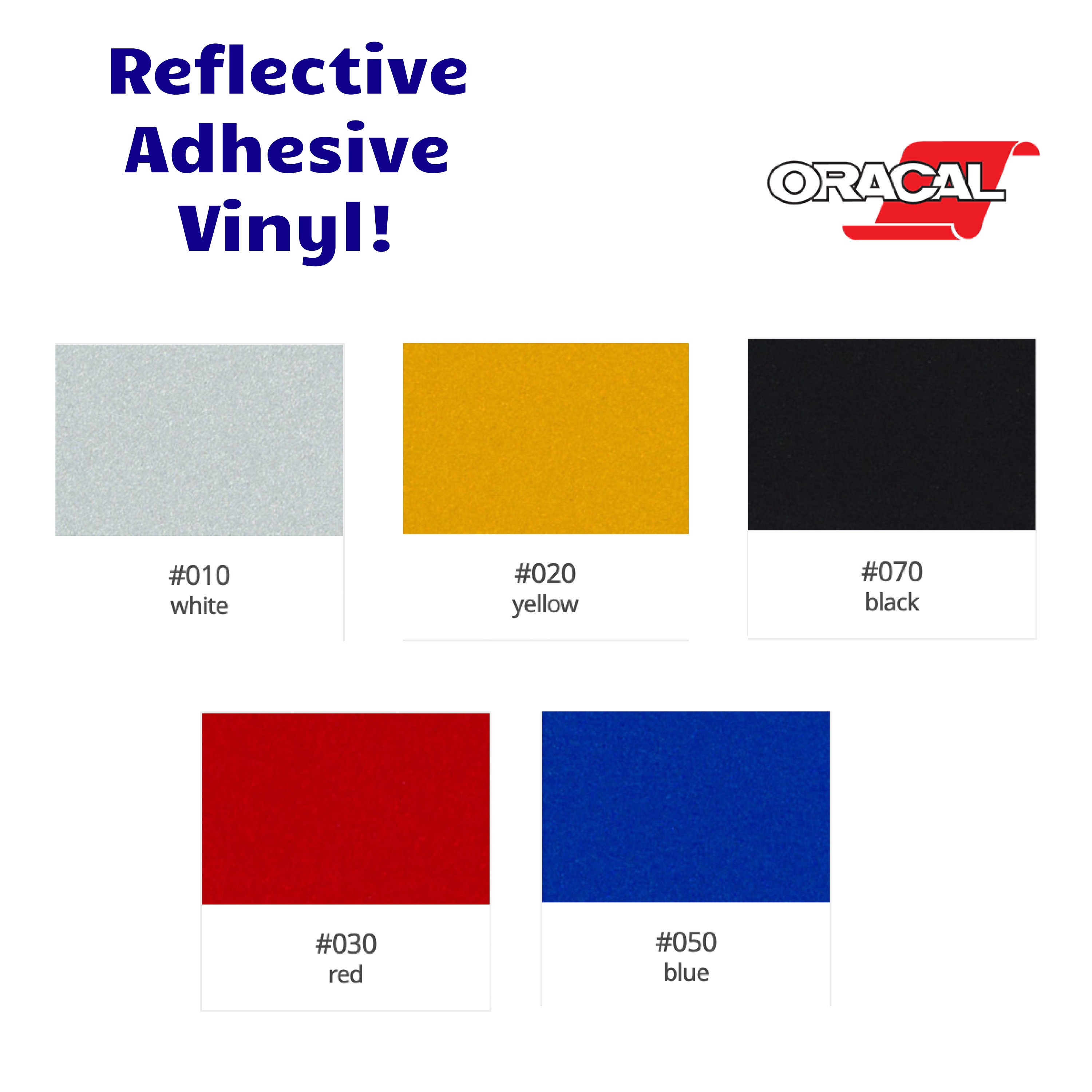 What does reflective vinyl look like - Embroidery Designs