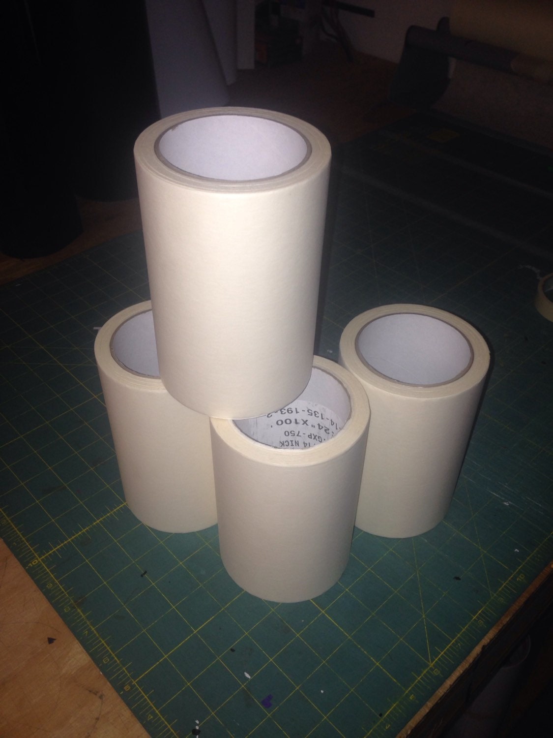Transfer Tape for Vinyl, 18 inch x 300 feet, Paper with Layflat Adhesive.  American-Made Application Tape for Craft Cutters and Sign Makers