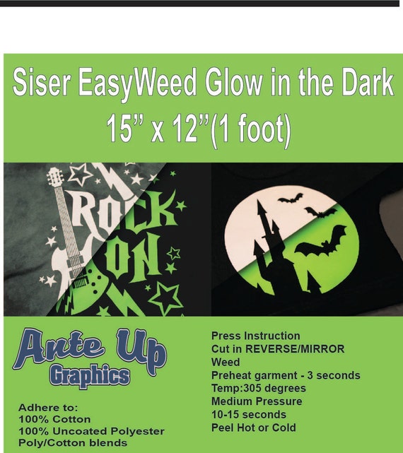 Siser Easyweed Glow in the Dark Heat Transfer Vinyl