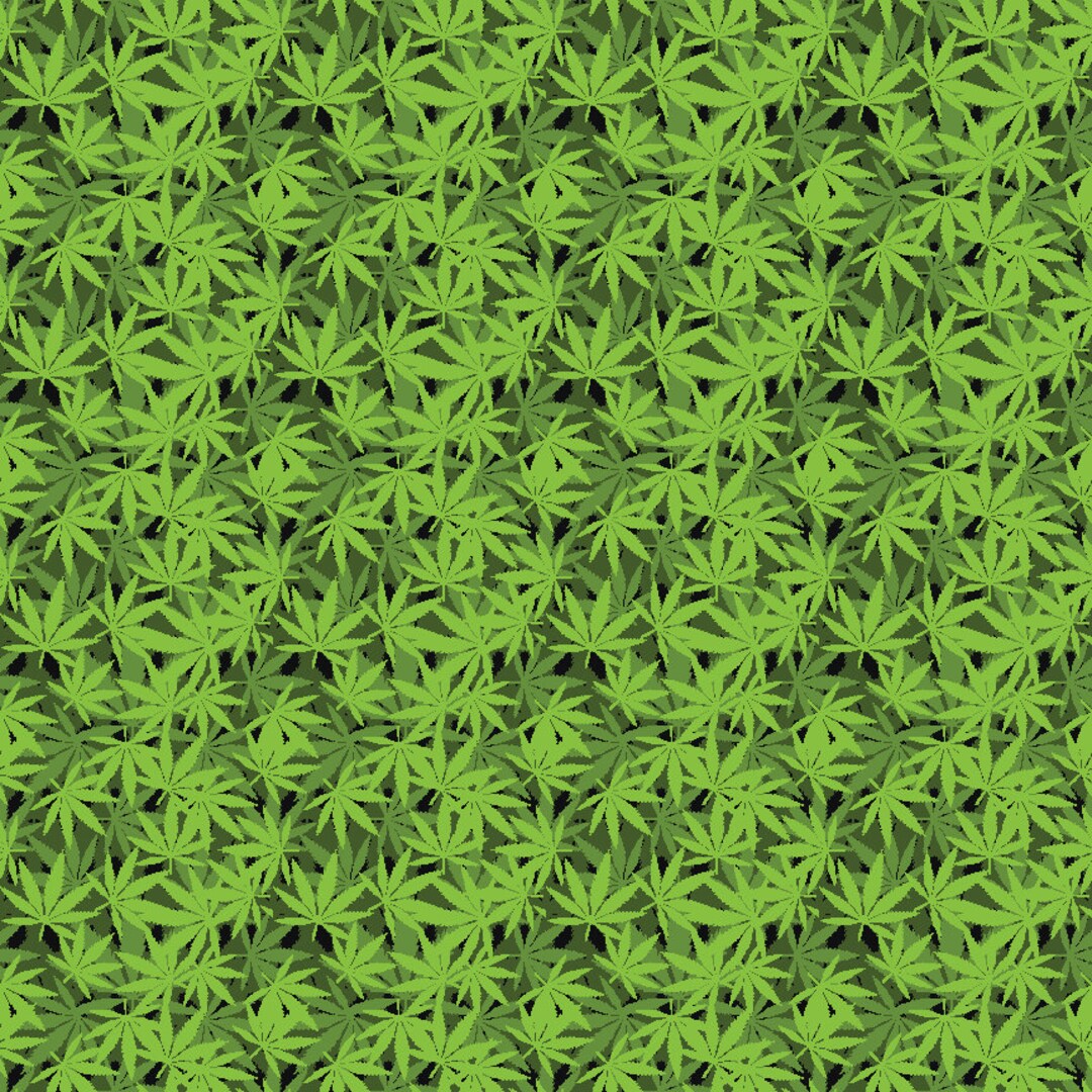 Printed Pattern Weed 1 12 X 12 Permanent Adhesive Vinyl - Etsy