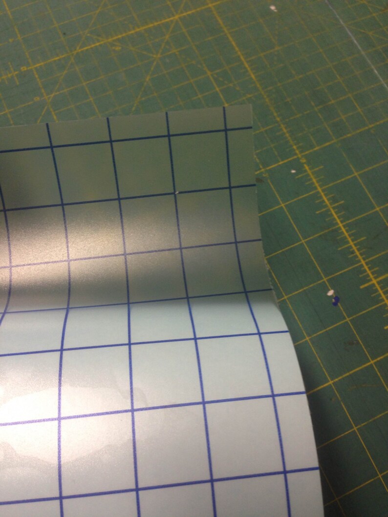 Vinyl Crafting Transfer Tape Sheet for craft vinyl Blue Etsy