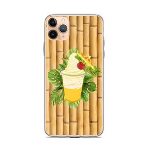 Disneyland Dole Whip - Hawaiian Luau Tiki Room iPhone 12, 12 Pro, 12 Pro Max, 12 mini, iPhone SE, 7, 7 Plus, 8, 8 Plus , X / XS XS Max