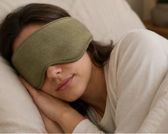 Organic Linen Wrap-Around Sleep Mask