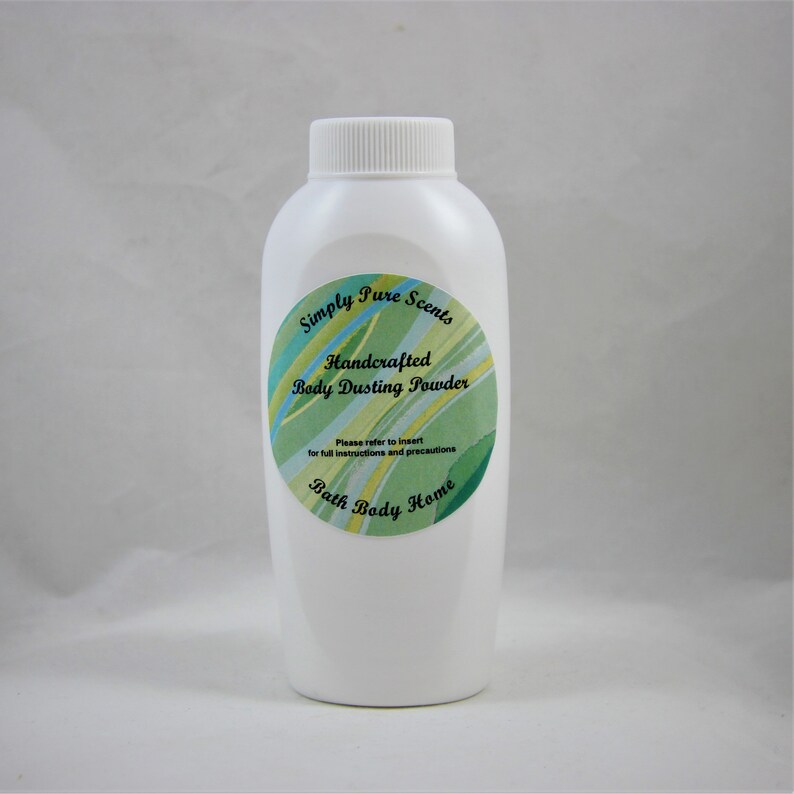 Patchouli Body Powder with Puff Refill Shifter Bottle Talc