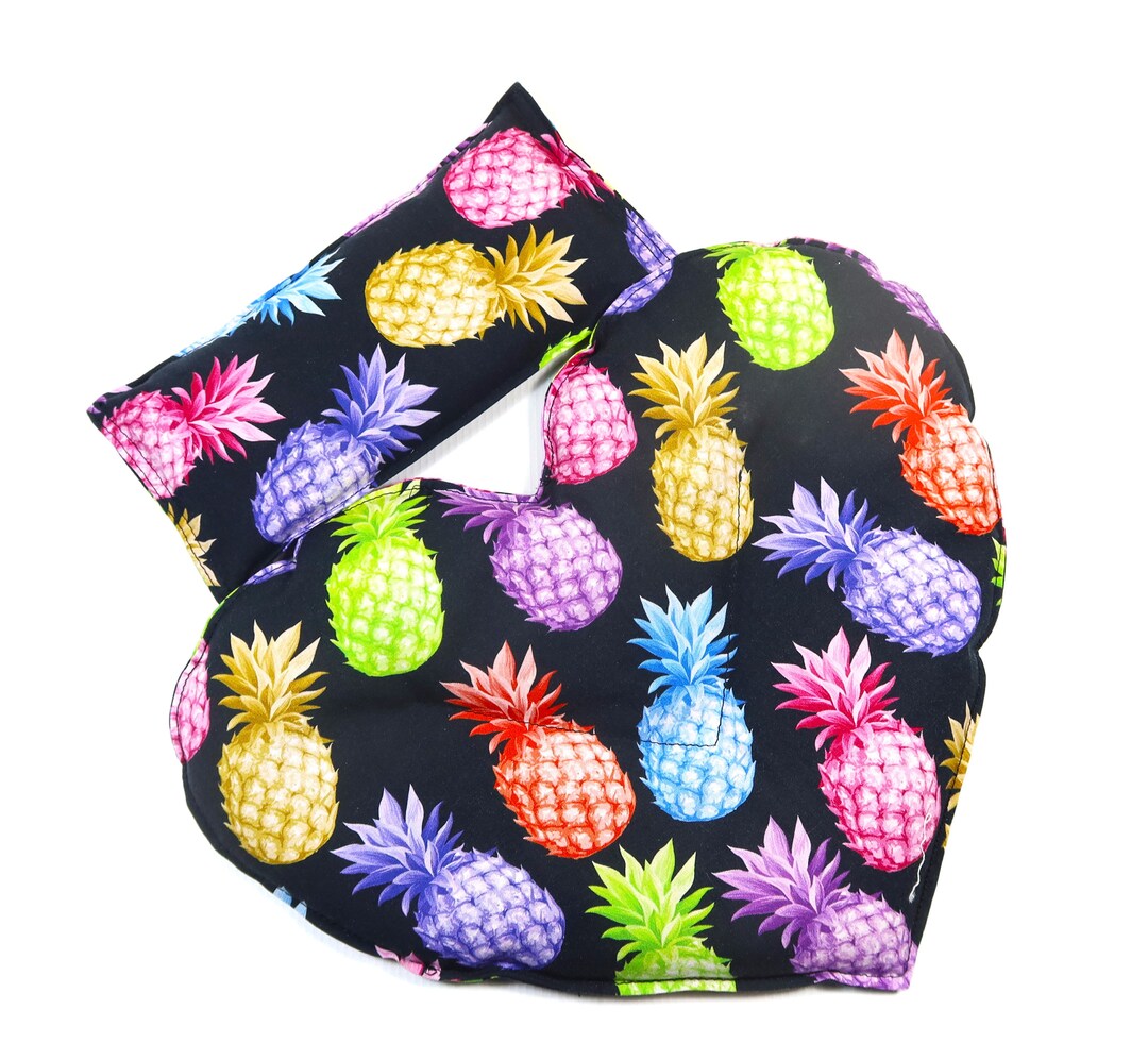 Weighted Heart Pillow With Eye Pillow GOTS Certifed Organic Etsy