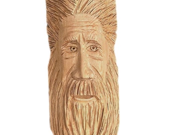 Woodspirit carving