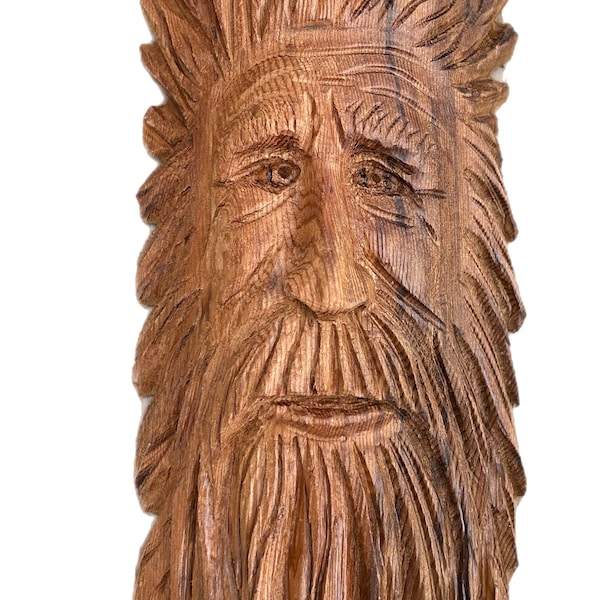 Woodspirit carving