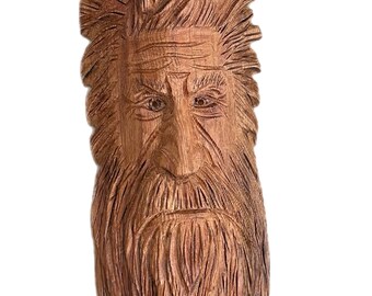 Woodspirit carving