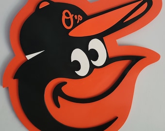 Baltimore Orioles Wood Sign