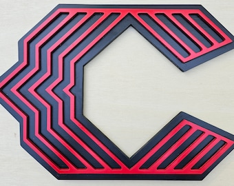 Cincinnati Reds City Connect Wood Sign
