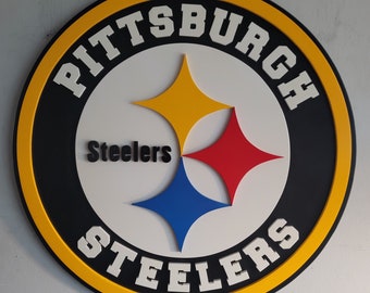 Pittsburgh Steelers Round Sign