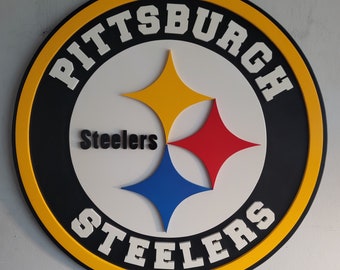 Pittsburgh Steelers Round Sign