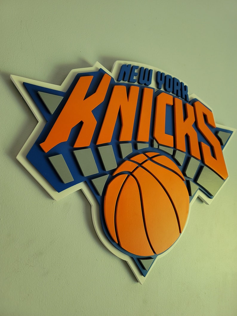New York Knicks Primary Logo Wood Sign - Etsy