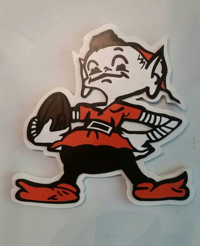 Cleveland Browns Elf Handmade sign | Etsy
