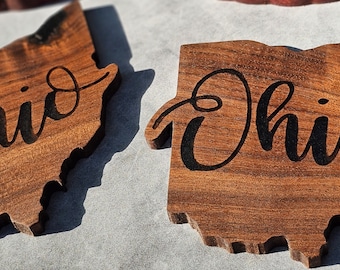 Posavasos de nogal Ohio