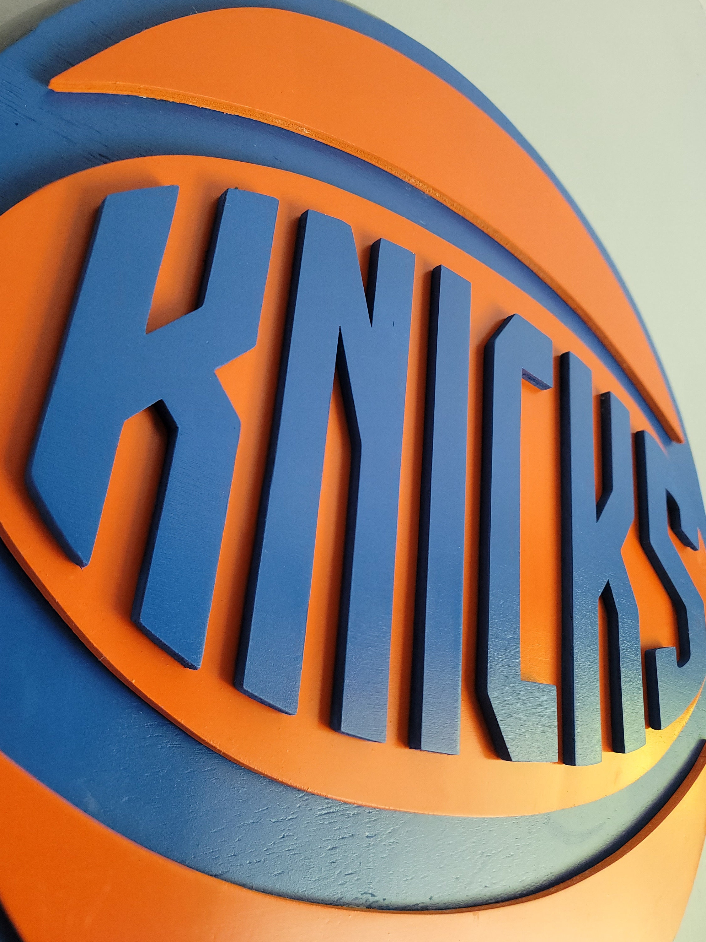 New York Knicks Alternate Logo Sign - Etsy