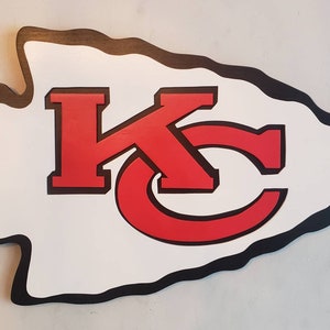 USA製 OLD WEST SIGNS サインボード THREE CHIEFS WC108 KANSAS CITY CHIEFS MDF WOOD NFL TEAM SIGN CUSTOM