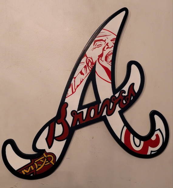 Free: Gallery For Atlanta Braves Logo Tattoo - Clip Art Library 