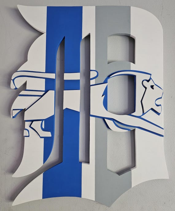 Vintage Detroit Lions Logo In Png Classic Nfl Style