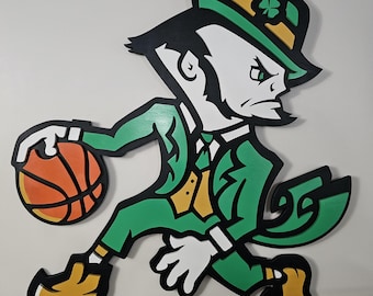 Notre Dame Fighting Irish Baseketball Logo