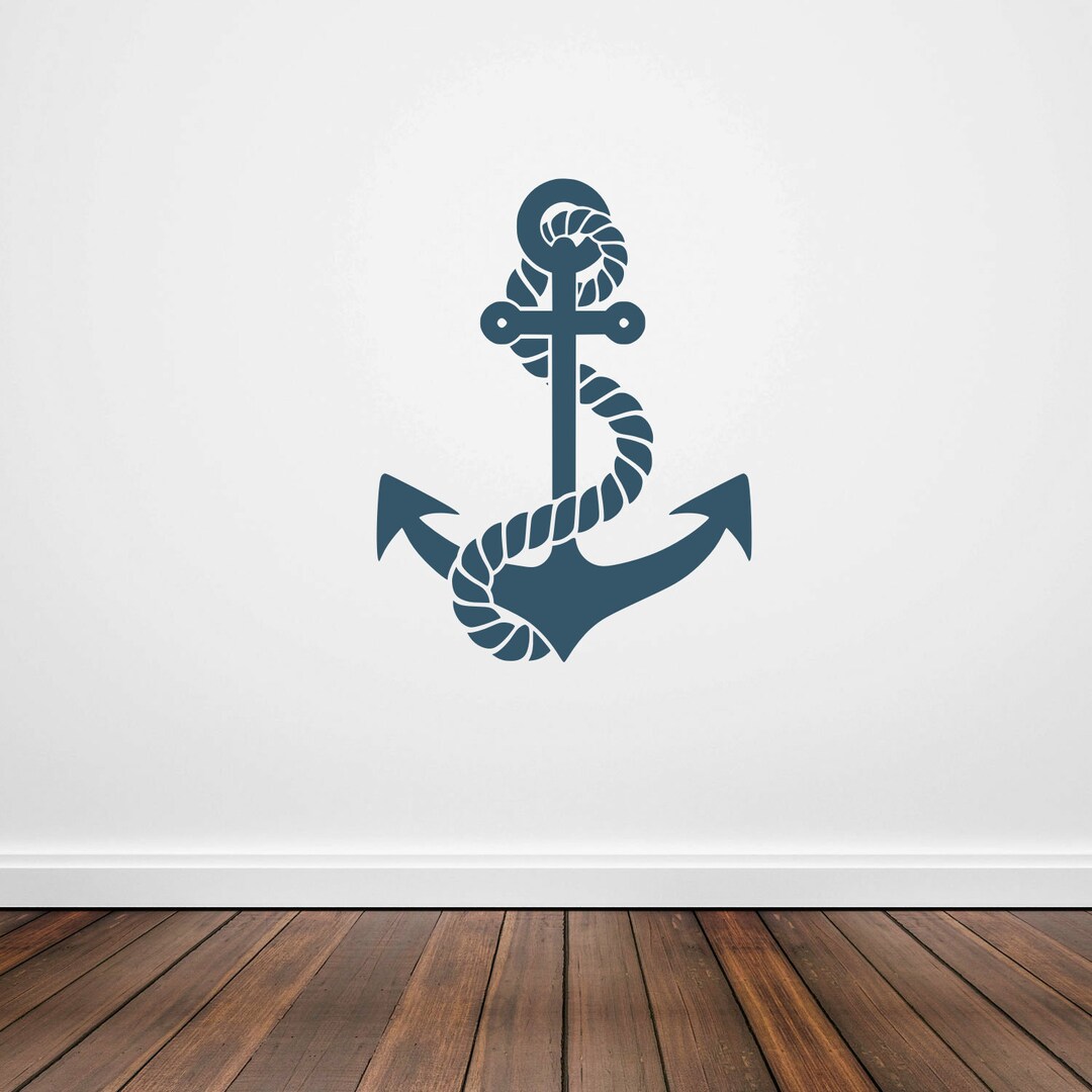 Anchor Nautical Rope Stencil Plastic Mylar Stencil for Etsy