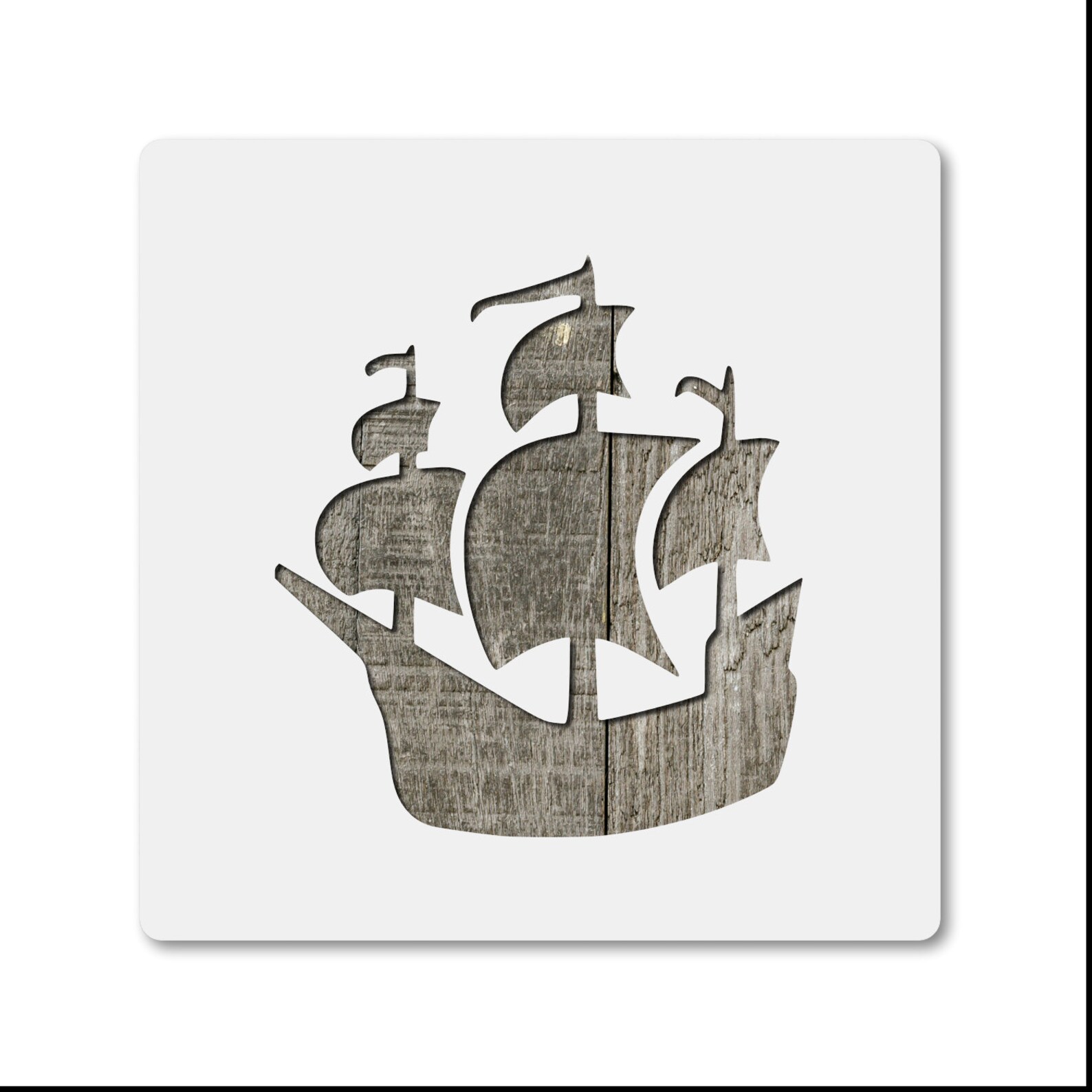 Pirate Ship Stencil Plastic Mylar Stencil for Painting - Etsy
