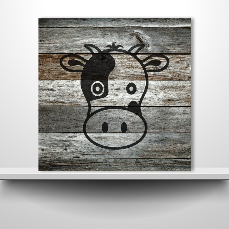 Cow Crafts Walls Signs Stencil Plastic Mylar Stencil for Painting ID 1874471