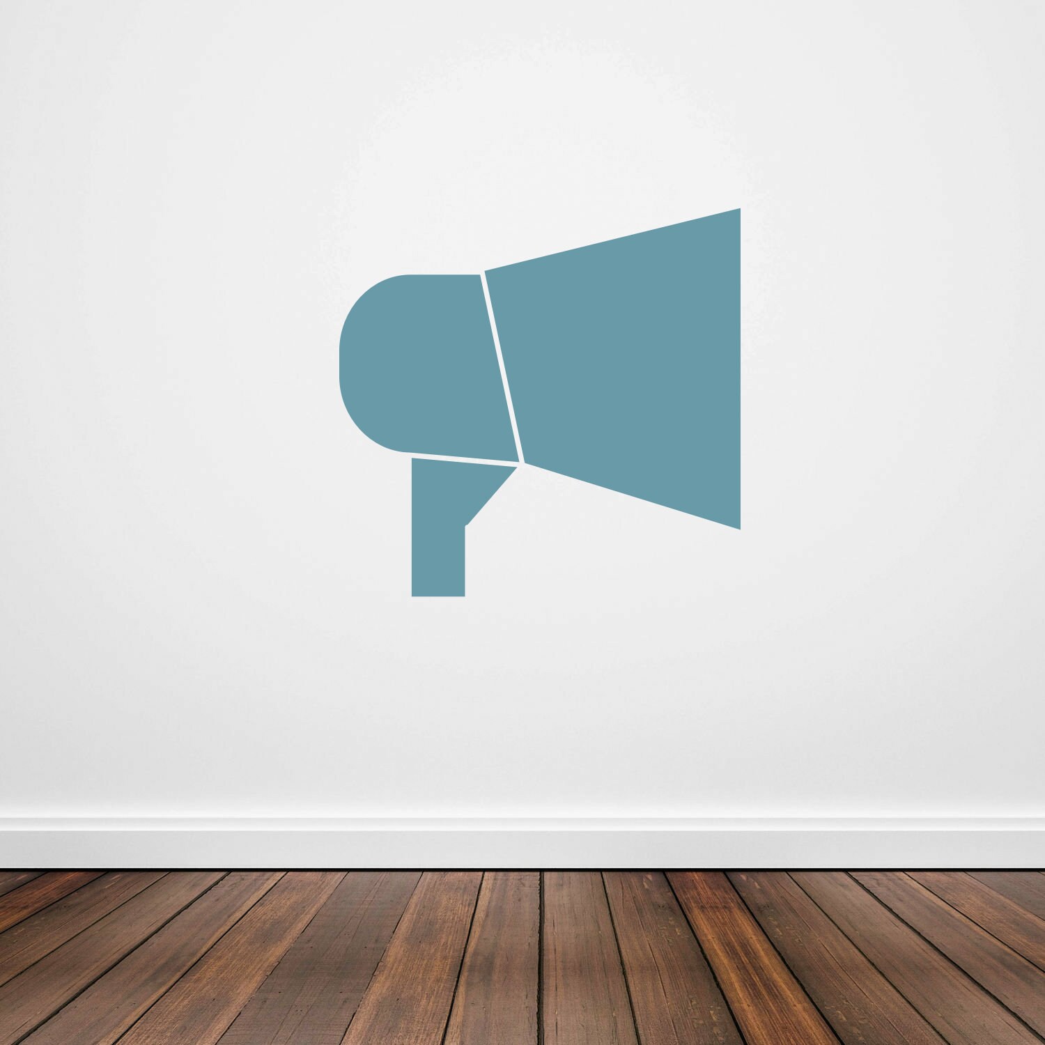 Megaphone Stencil Plastic Mylar Stencil for Painting Walls Etsy