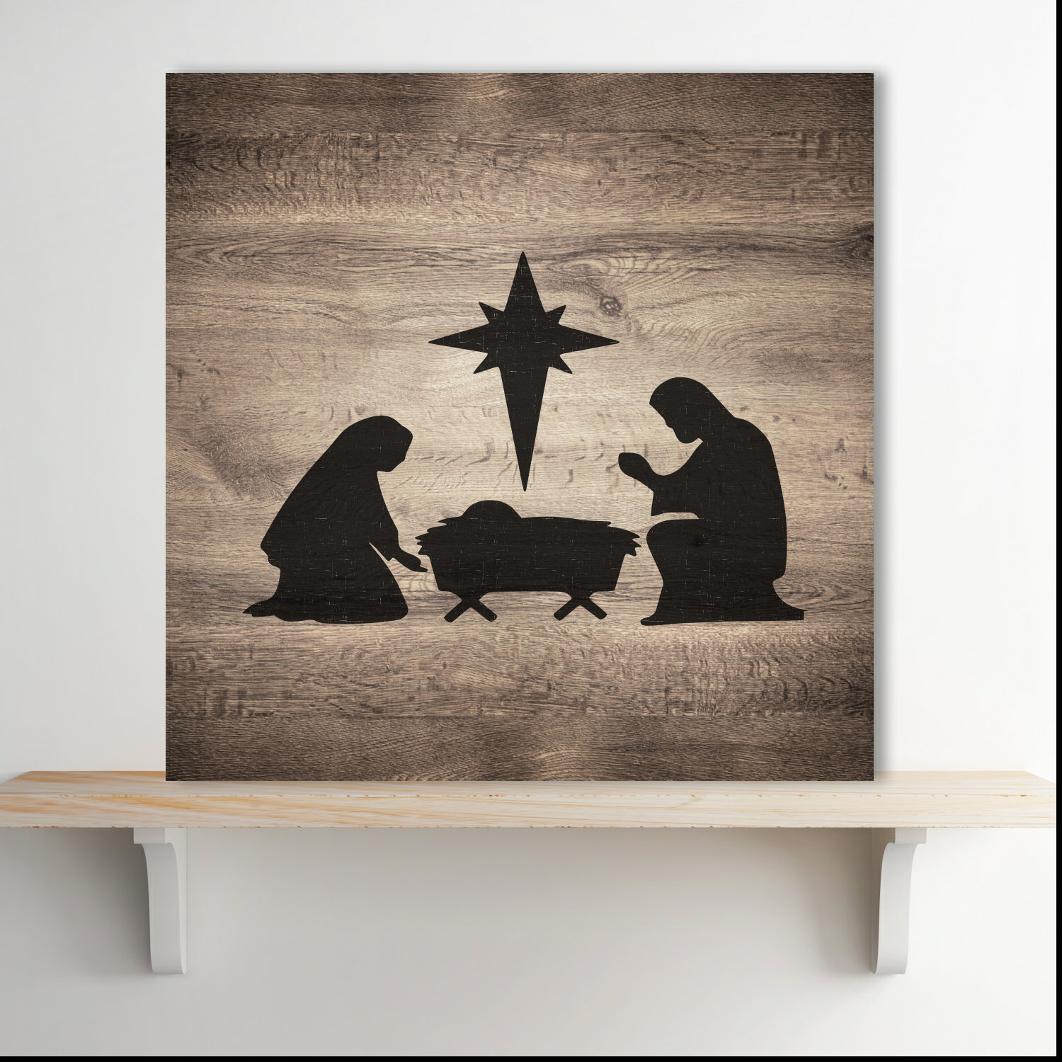Christmas Nativity Jesus Stencil Plastic Mylar Stencil for Etsy