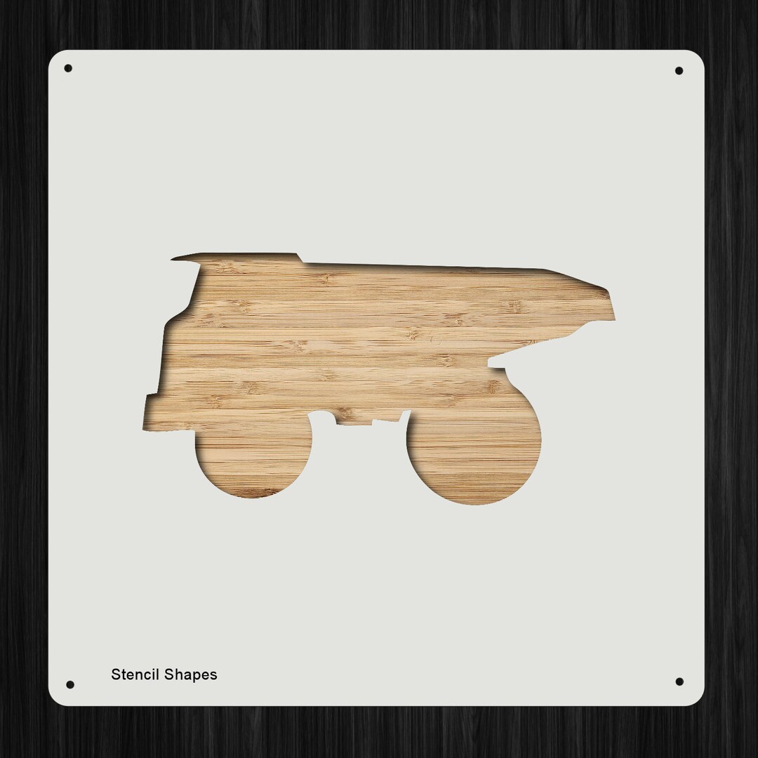 Dump Truck Stencil Plastic Mylar Stencil for Painting Walls - Etsy