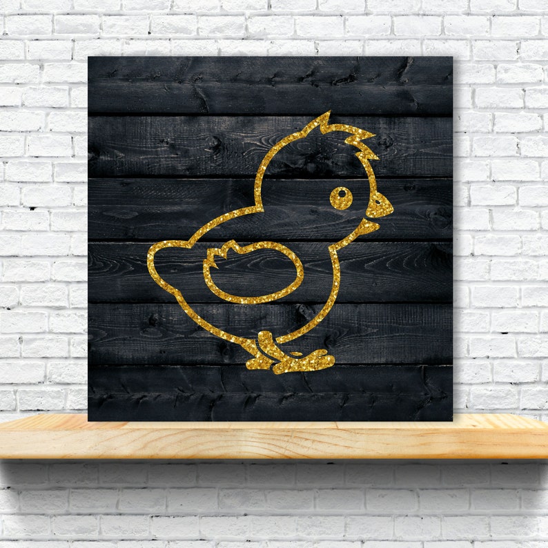 Signs ID 1874442 Stencil Plastic Mylar Stencil for Painting Walls Crafts Chick