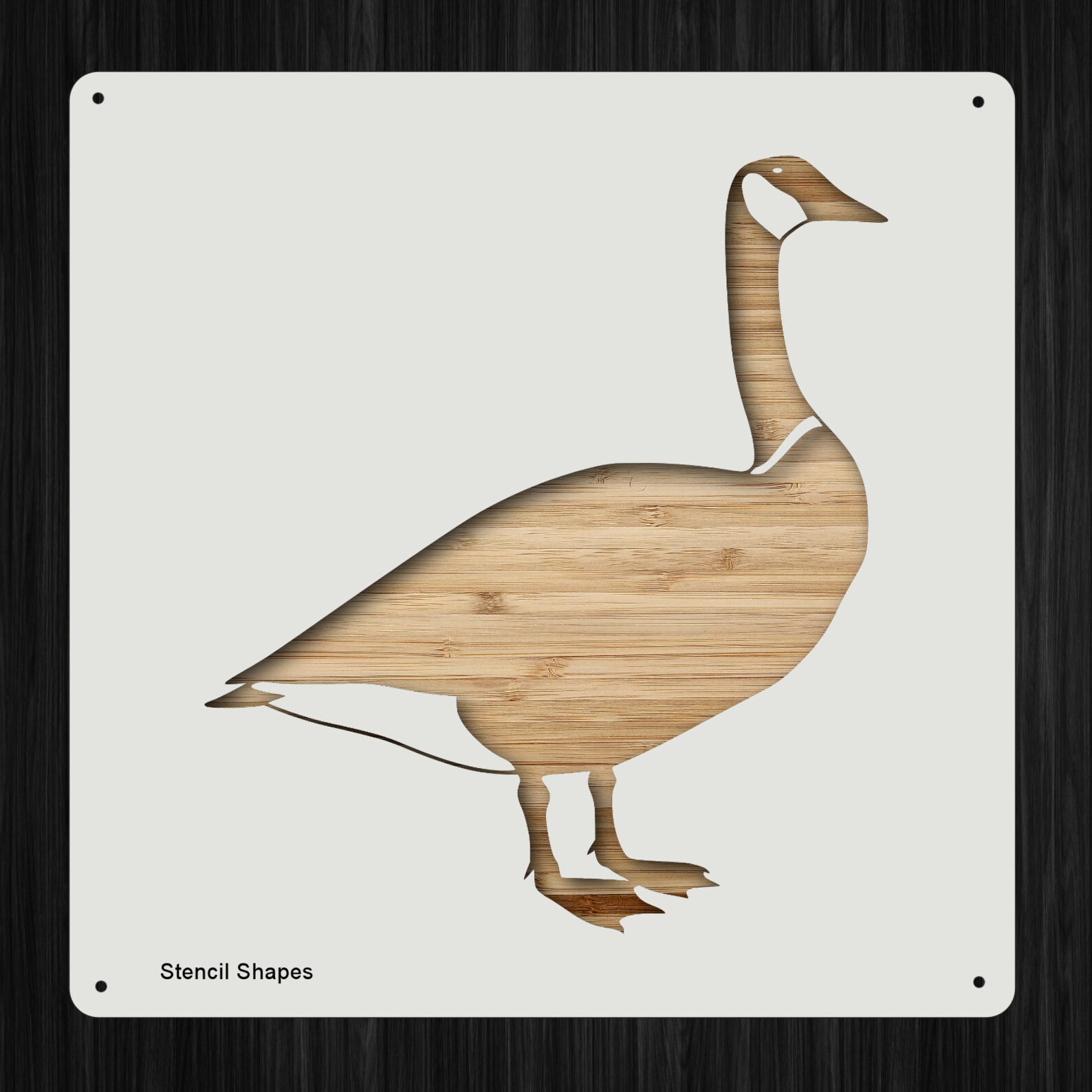 Canadian Goose Canada Stencil Plastic Mylar Stencil for Etsy