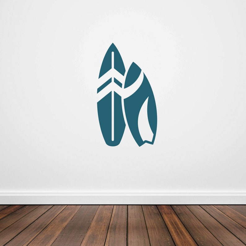 Surfboard Beach Stencil Plastic Mylar Stencil for Painting Etsy