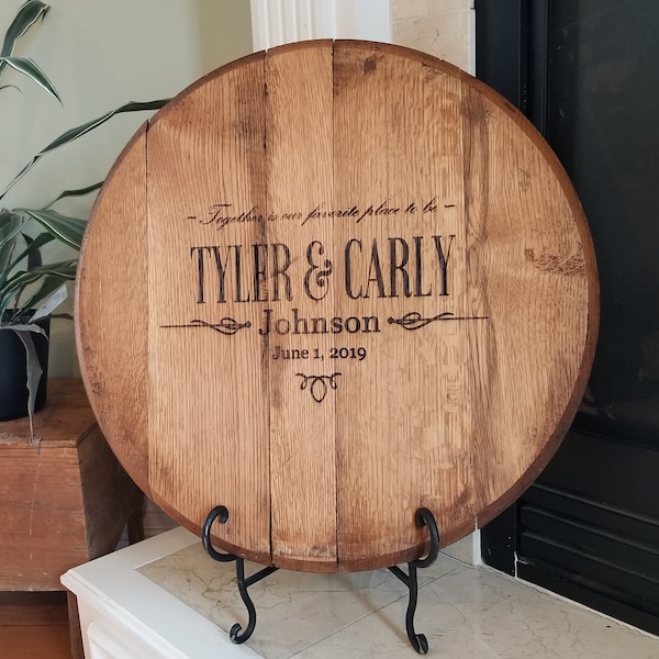 Wine Barrel Guest Book Etsy