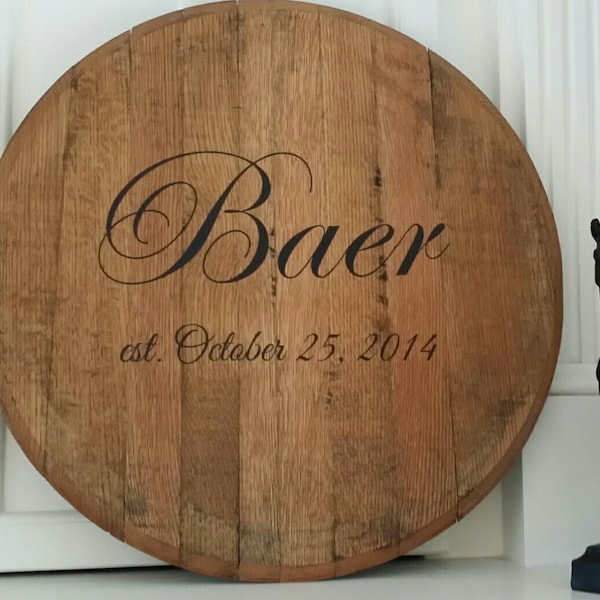 Wine Barrel Guest Book Etsy