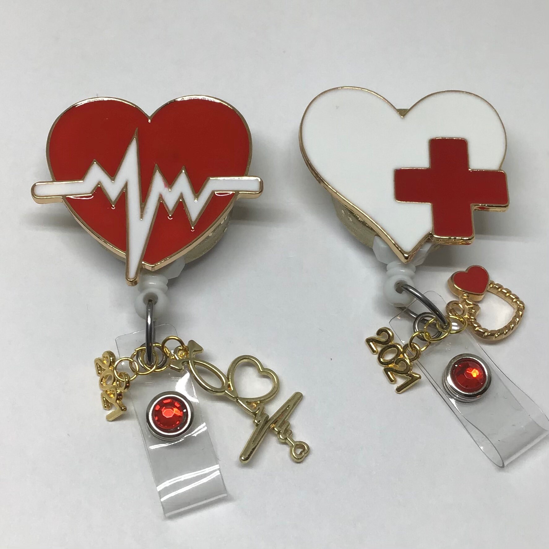 MedicalNursing Badge Reel Retractable Badge Holder Nurse Etsy