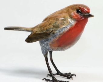 ブロンズ像　鋳銅　双ペンギン　置物　V　R9664B ヴィンテージ 鋳造ブロンズ ペンギン彫刻 ロストワックス技法