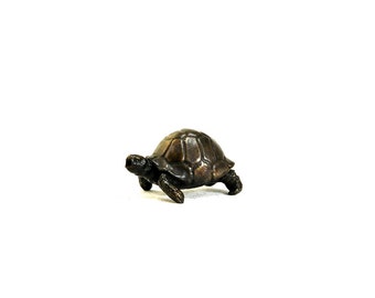 Limited Edition Hot Cast Solid Bronze Tortoise