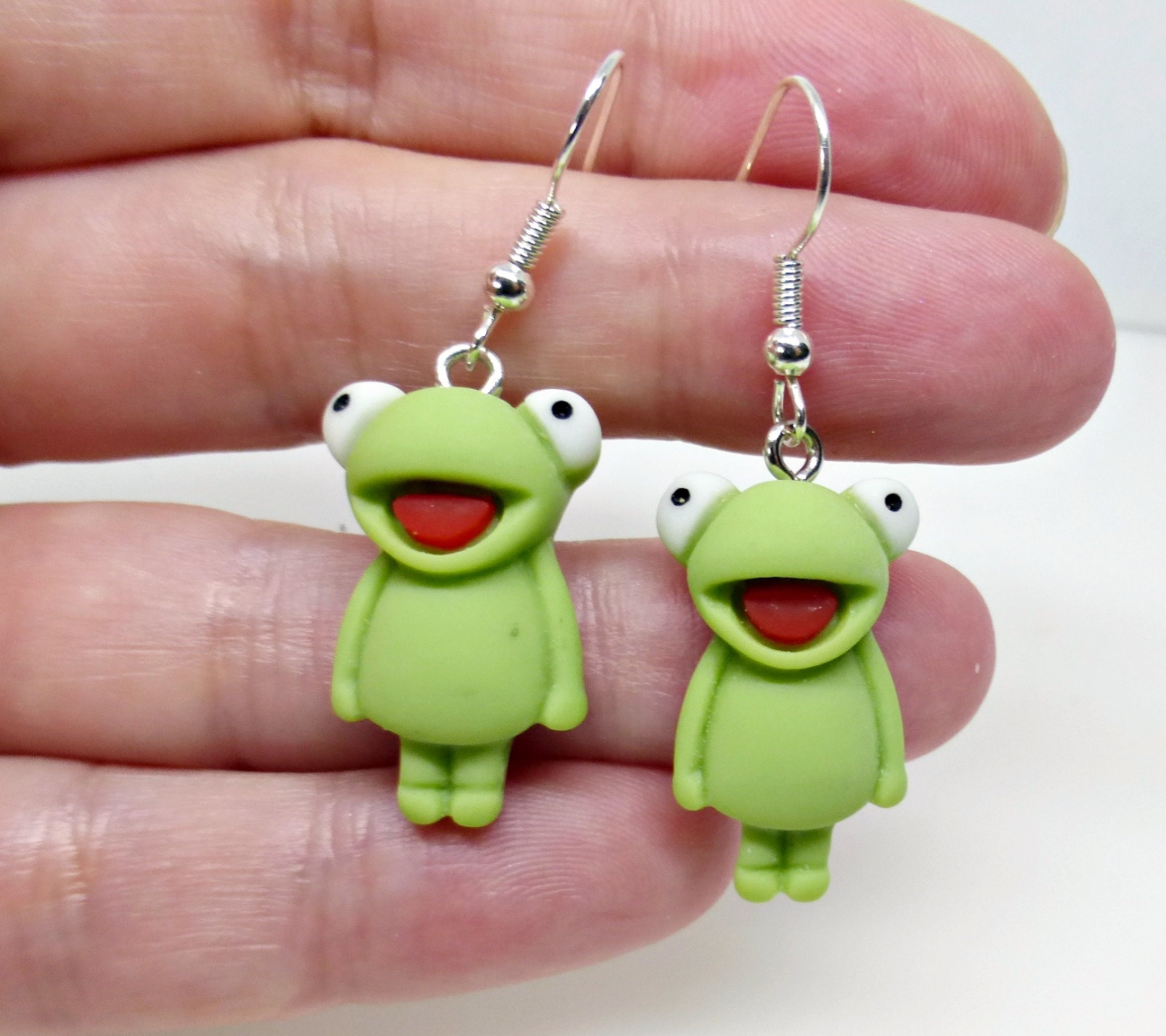 Kermit the frog earrings deals